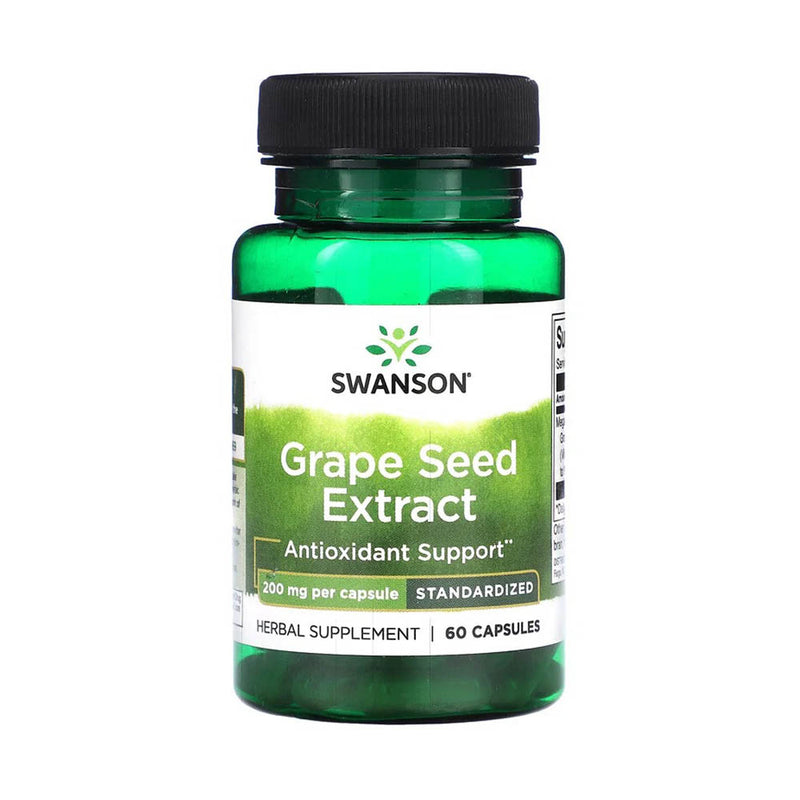 Încărcați imaginea în vizualizatorul Galerie, Grape Seed Extract, 200mg, Swanson, 60 capsule SWH081
