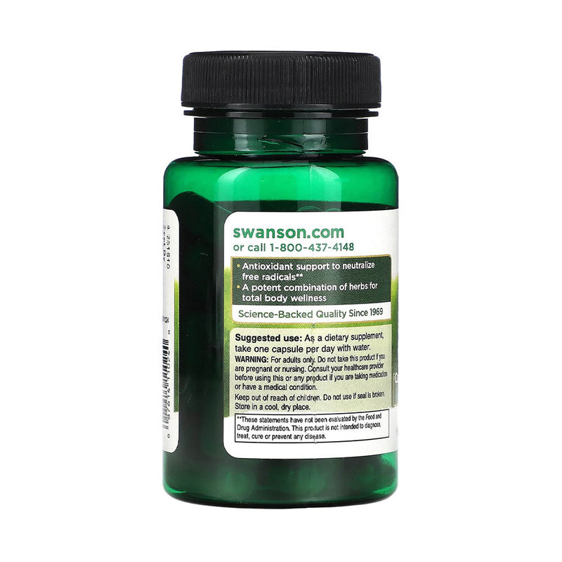 Încărcați imaginea în vizualizatorul Galerie, Grape Seed, Green Tea &amp; Pine Bark Complex, Swanson, 60 capsule SW1024
