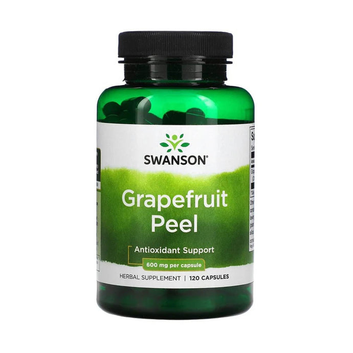Grapefruit Peel, 600 mg, Swanson, 120 capsule SW1158