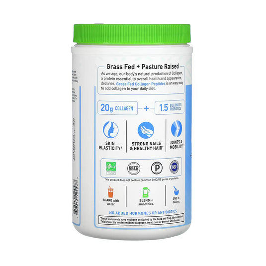 Collagen Peptides (Type I & III + Probiotics), Garden of Life, 280g