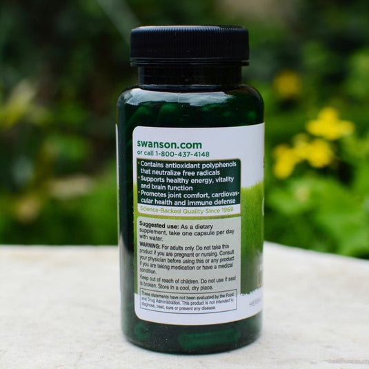 Green Tea (Ceai Verde), 500 mg, Swanson, 100 capsule SW977
