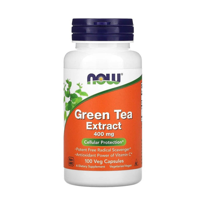 Green Tea Extract, (Ceai Verde), 400 mg, Now Foods, 100 capsule