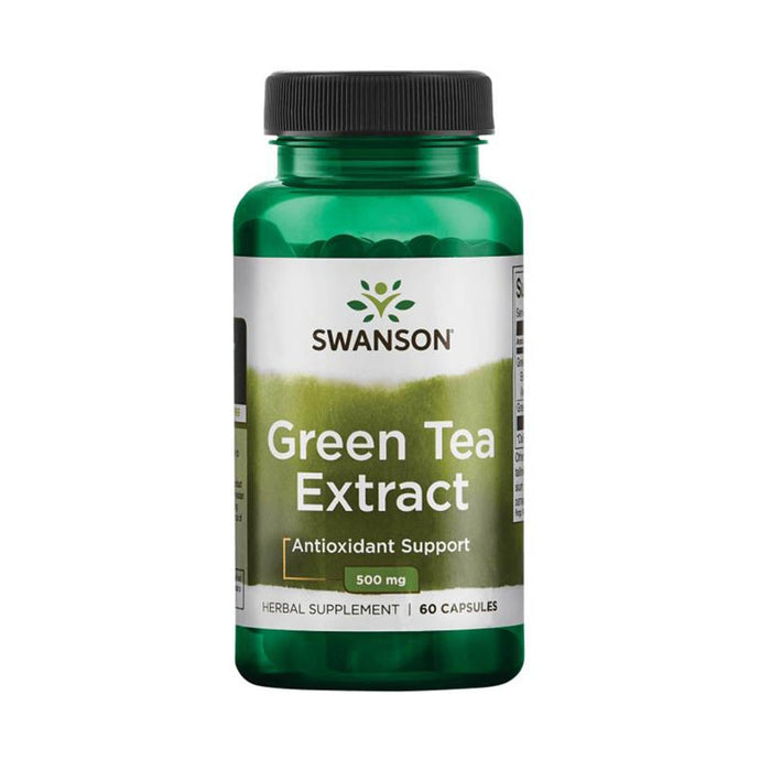 Green Tea Extract (Ceai Verde), 500 mg, Swanson, 60 capsule SWH099