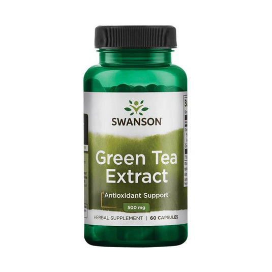 Green Tea Extract (Ceai Verde), 500 mg, Swanson, 60 capsule SWH099