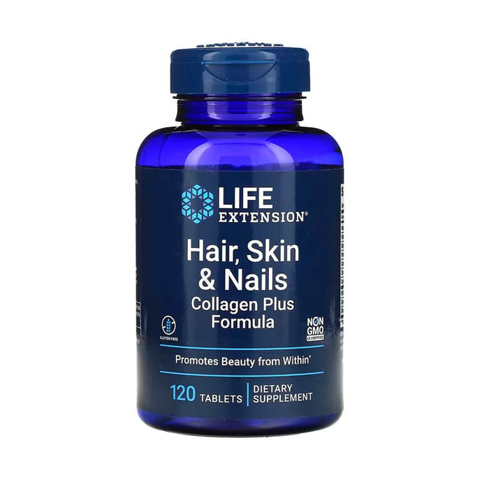 Hair, Skin & Nails, Collagen Plus Formula, Life Extension, 120 tablete
