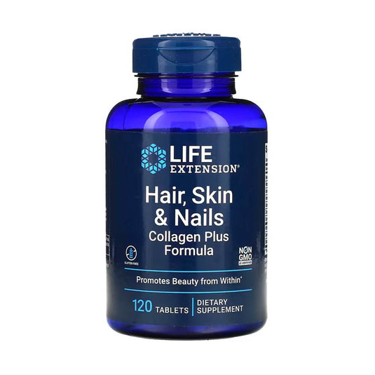 Hair, Skin & Nails, Collagen Plus Formula, Life Extension, 120 tablete