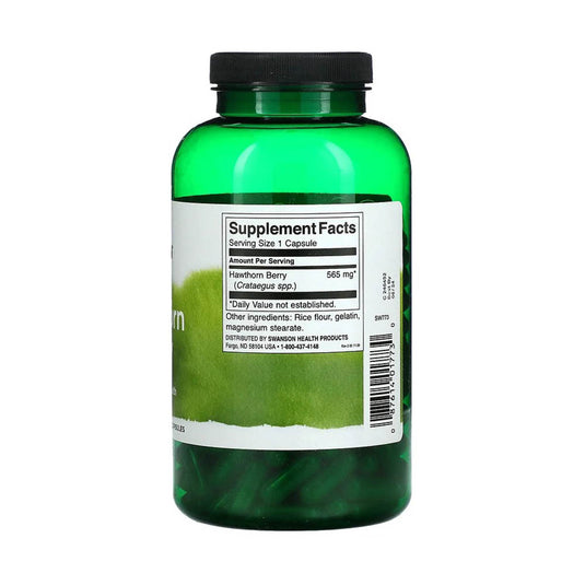 Hawthorn Berry (Crataegus), 565 mg, Swanson, 250 capsule SW773