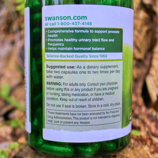 Herbal Prostate Complex, Swanson, 200 capsule SW1684