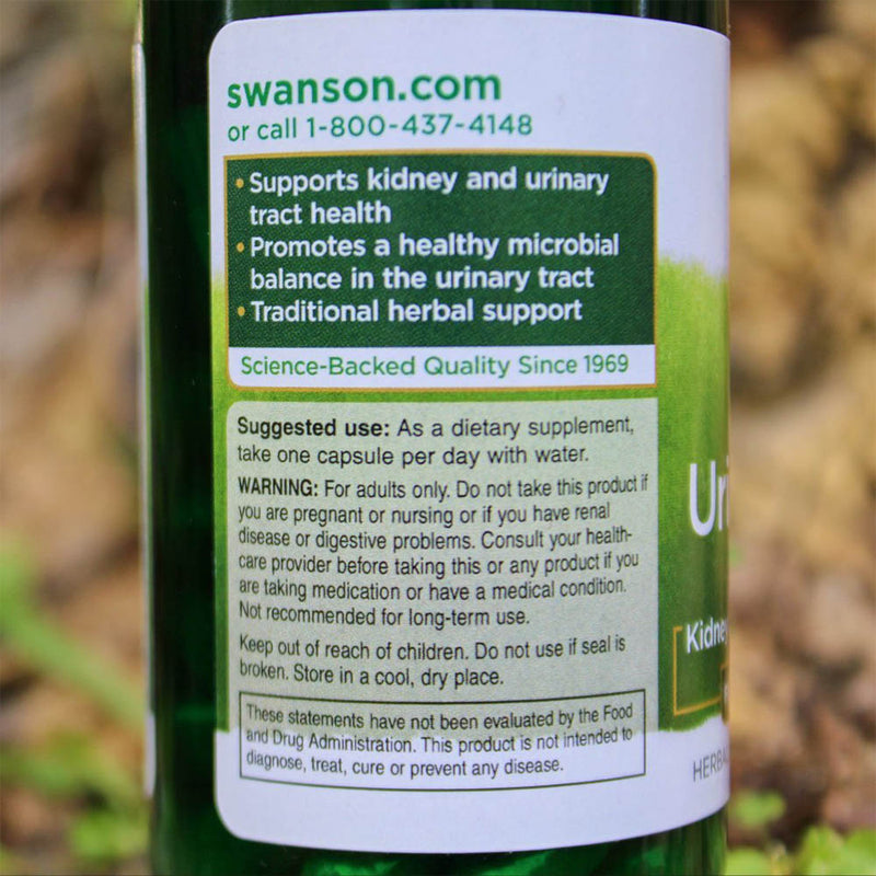 Încărcați imaginea în vizualizatorul Galerie, Herbal Urinary Care (Rinichi si Tractul Urinar), Swanson, 60 capsule SW1493
