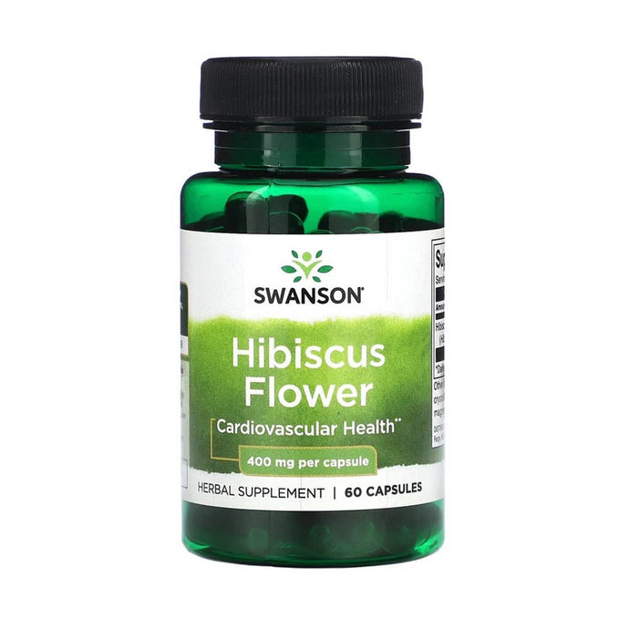 Hibiscus Flower 400 mg, Swanson, 60 capsule SW1406
