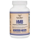 HMB (Reducerea Catabolismului) 500 mg, Double Wood Supplements, 120 capsule