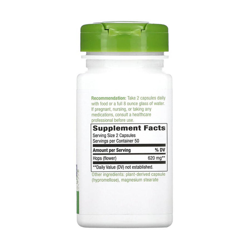 Încărcați imaginea în vizualizatorul Galerie, Hops Flowers (Hamei), 310 mg, Nature&#39;s Way, 100 Capsule
