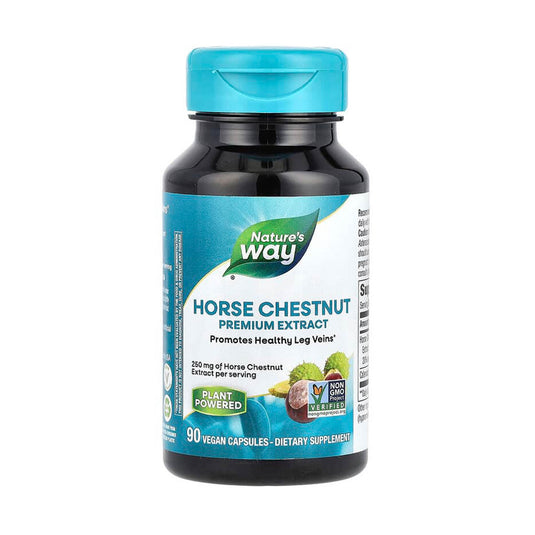 Horse Chestnut, Premium Extract, 250 mg, Nature's Way, 90 Capsule