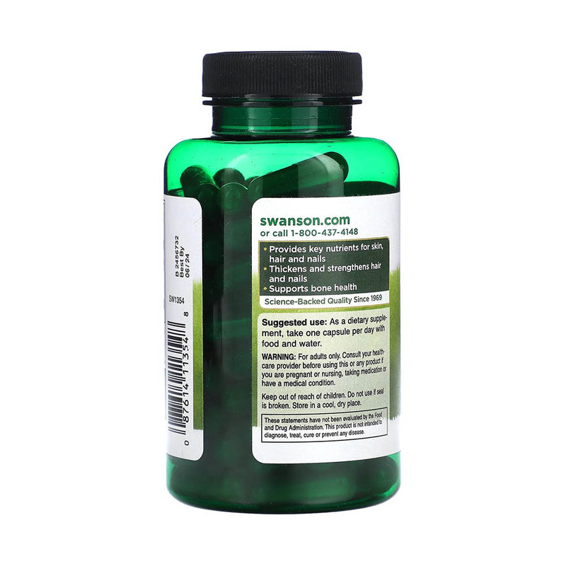 Încărcați imaginea în vizualizatorul Galerie, Horsetail (Equisetum) Coada Calului, 500mg, Swanson, 90 capsule SW1354
