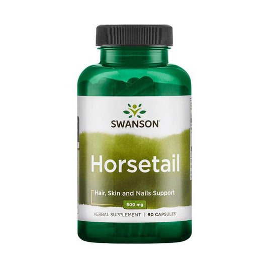 Horsetail (Equisetum) Coada Calului, 500mg, Swanson, 90 capsule SW1354