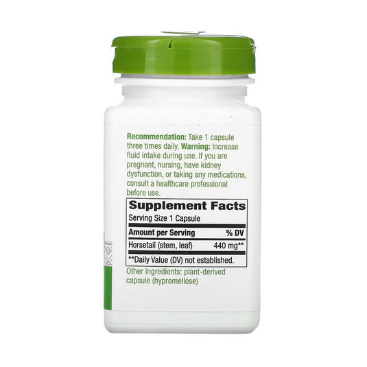 Horsetail Grass (Coada Calului), 440 mg, Nature's Way, 100 Capsule