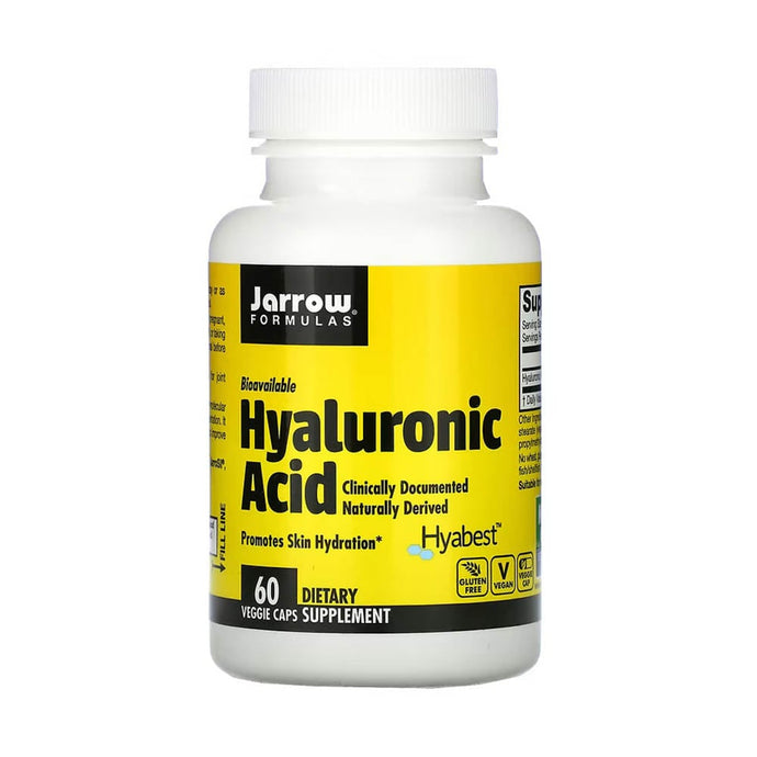 Hyaluronic Acid Bioavailable, 60 mg, Jarrow Formulas, 60 capsule