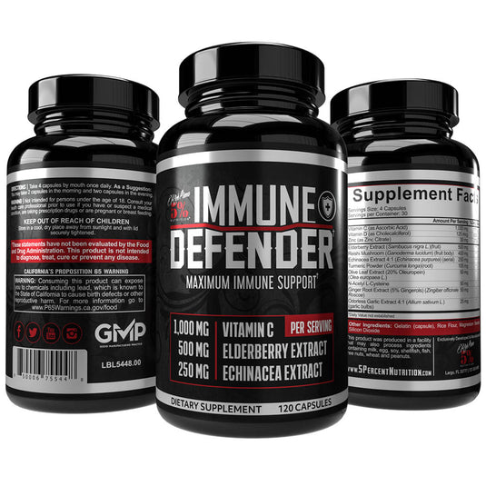 Immune Defender (Imunitate), Rich Piana 5% Nutrition, 120 capsule