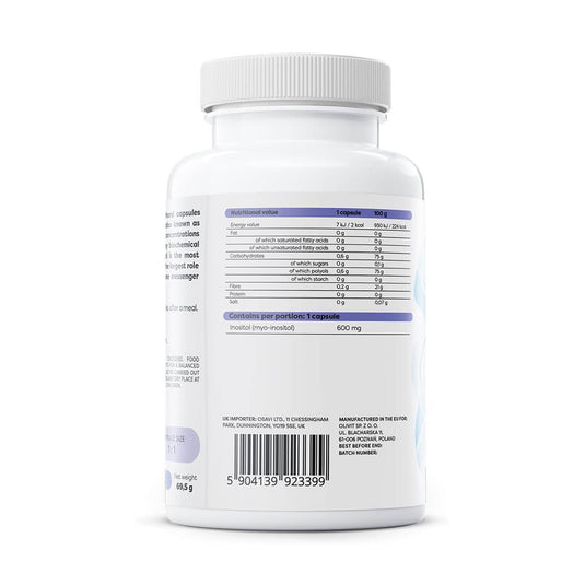 Inositol (Myo-Inositol), 600 mg, Osavi, 100 capsule
