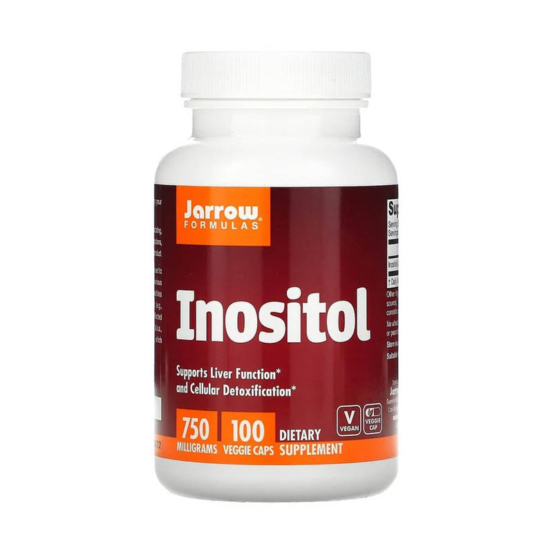 Încărcați imaginea în vizualizatorul Galerie, Inositol (Myoinositol), 750 mg, Jarrow Formulas, 100 capsule
