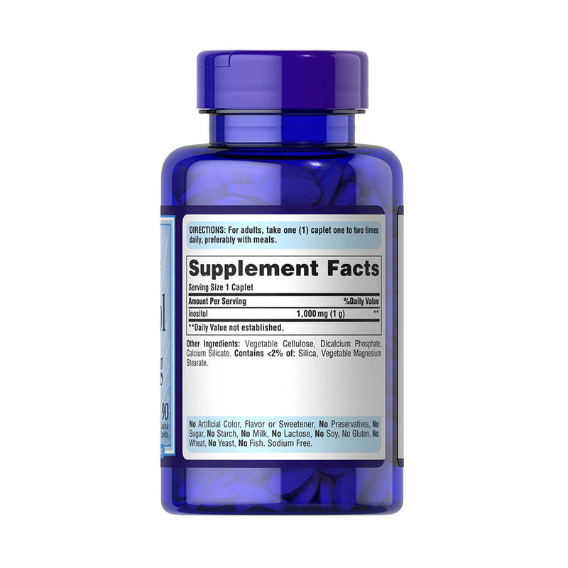 Încărcați imaginea în vizualizatorul Galerie, Inozitol 1000 mg, Puritan&#39;s Pride, 90 capsule
