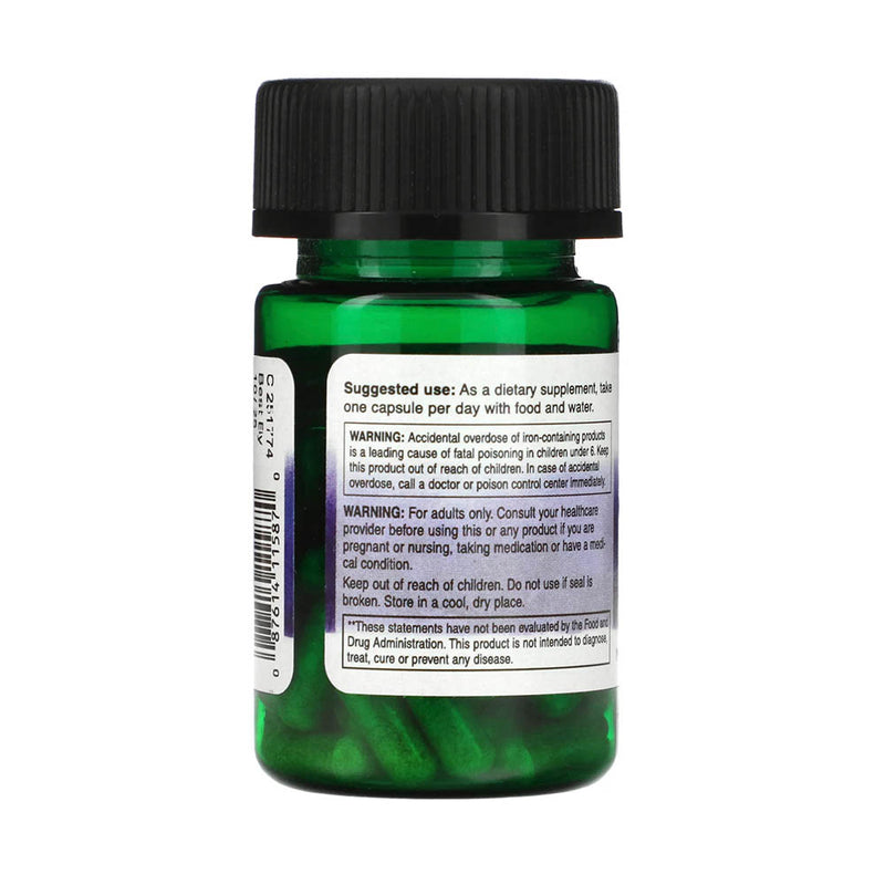 Încărcați imaginea în vizualizatorul Galerie, Iron (Ferrous Fumarate) Fumaratul de Fier 18 mg, Swanson, 60 capsule SW1587
