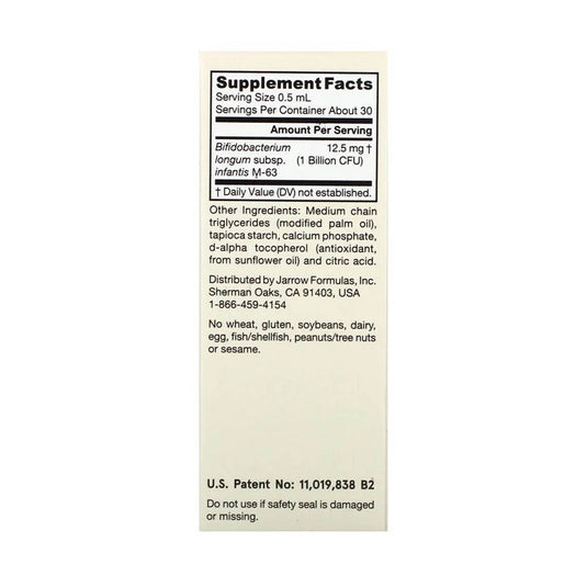 Jarro-Dophilus Infant, Probiotics Drops, 1 Billion, Jarrow Formulas, 15 ml