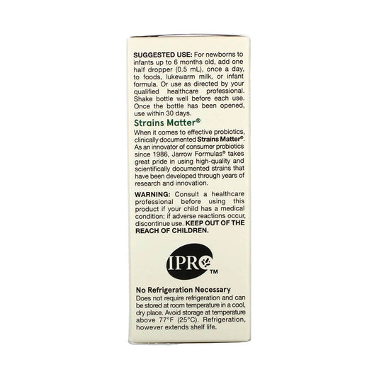 Jarro-Dophilus Infant, Probiotics Drops, 1 Billion, Jarrow Formulas, 15 ml
