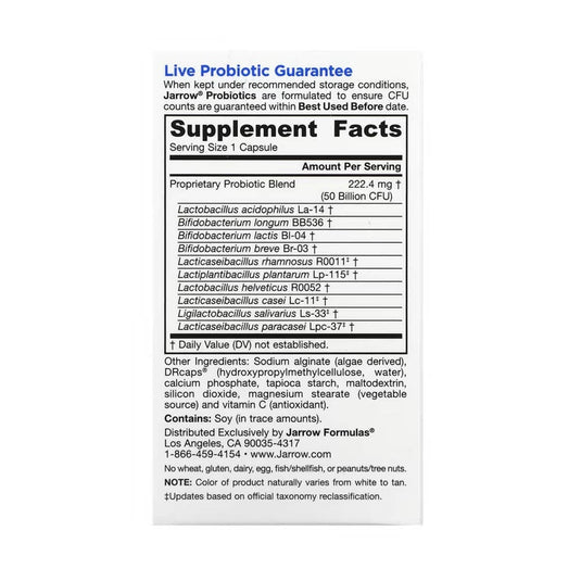 Jarro-Dophilus Ultra, 50 Billion, Jarrow Formulas, 60 capsule
