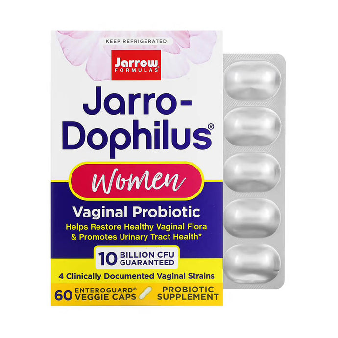 Jarro-Dophilus, Vaginal Probiotic, Women, 10 Billion, Jarrow Formulas, 60 capsule