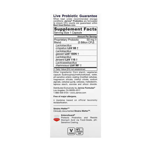 Jarro-Dophilus Women, Vaginal Probiotic, 5 Billion, Jarrow Formulas, 60 capsule