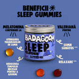 Jeleuri gumate Sleep Melatonin, Badagoom, 60 jeleuri