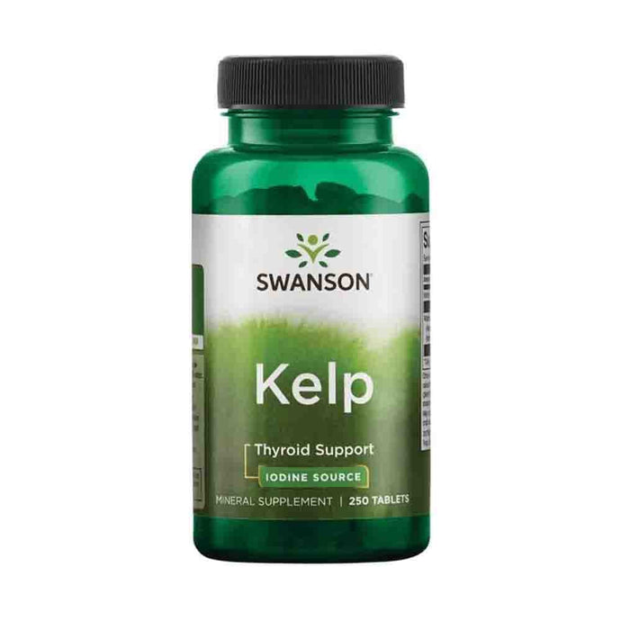 Kelp Iodine Source, Swanson, 250 tablete SW1745
