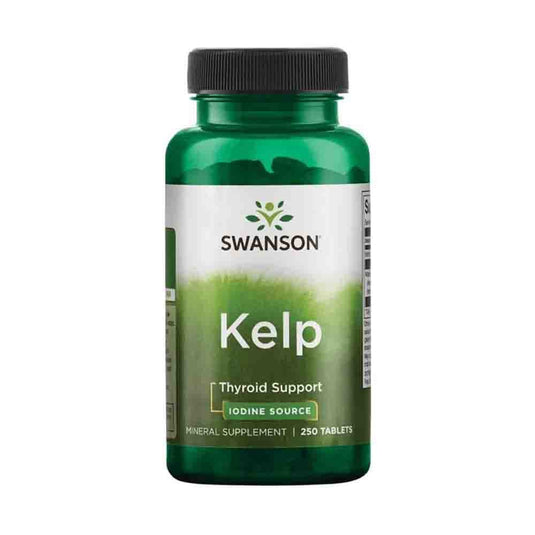 Kelp Iodine Source, Swanson, 250 tablete SW1745