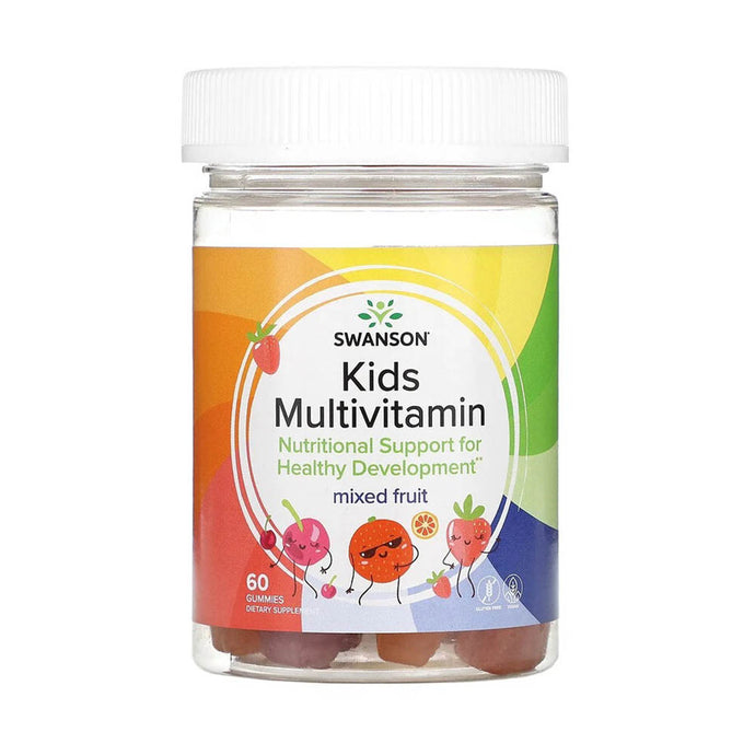 Kids Multivitamin, Mixed Fruit, Swanson, 60 jeleuri SW1867