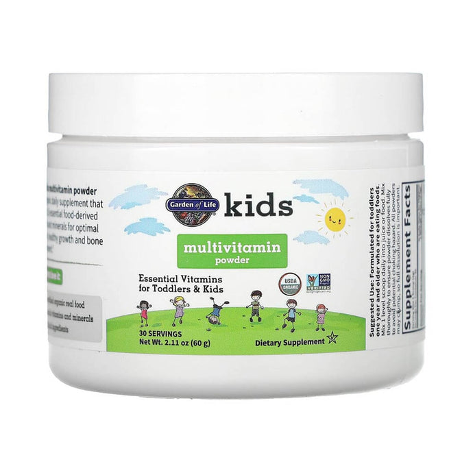 Kids Multivitamin Powder (Copii și Bebeluși +1 An), Garden of Life, 60g