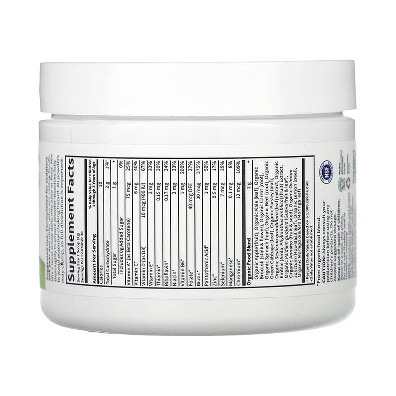 Încărcați imaginea în vizualizatorul Galerie, Kids Multivitamin Powder (Copii și Bebeluși +1 An), Garden of Life, 60g
