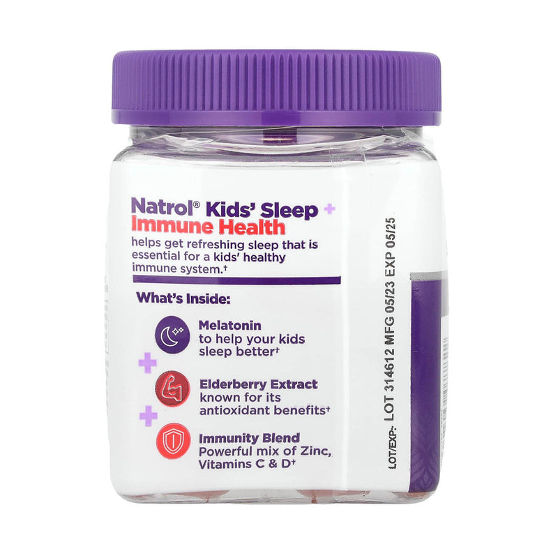 Încărcați imaginea în vizualizatorul Galerie, Kids, Sleep + Immune Health, Natrol, 50 jeleuri
