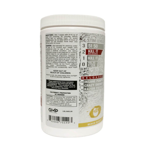 Kill It Reloaded, Legendary Series, Rich Piana Nutrition, 512g