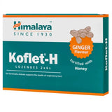 Koflet-H (Durere in Gat), Himalaya, 12 drajeuri Ginger