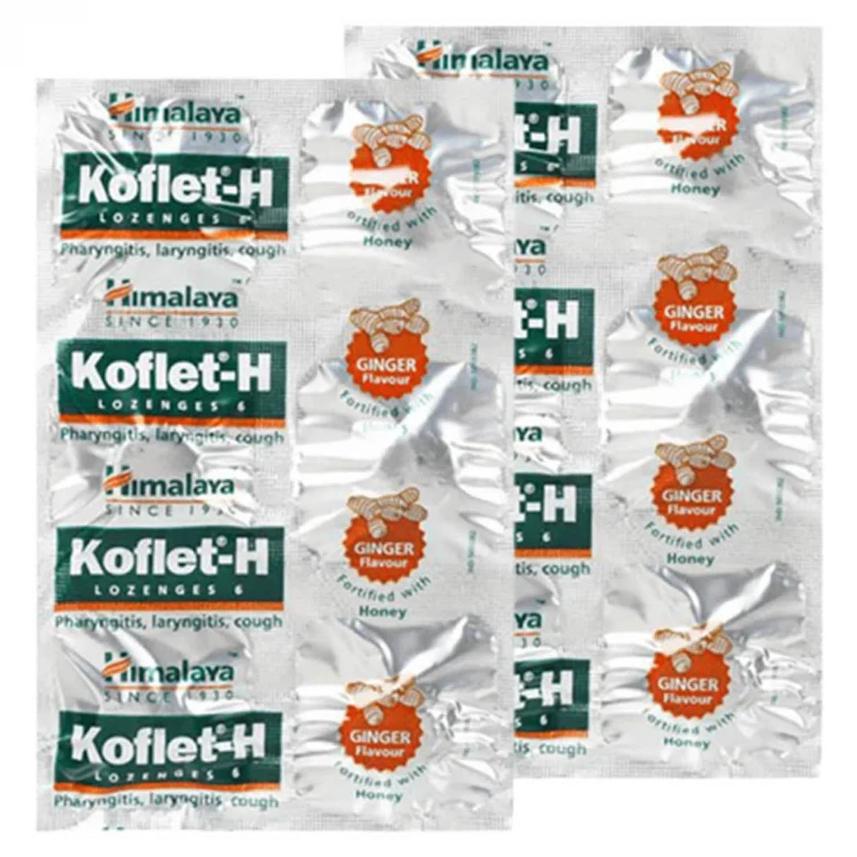 Koflet-H (Durere in Gat), Himalaya, 12 drajeuri Orange