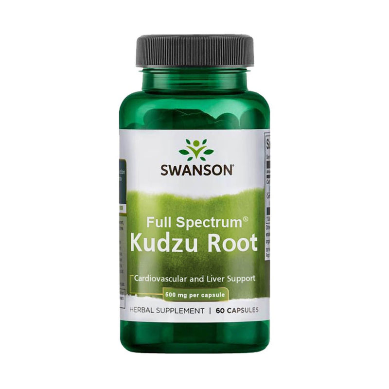 Încărcați imaginea în vizualizatorul Galerie, Kudzu Root Full Spectrum, 500mg, Swanson, 60 capsule SW1034
