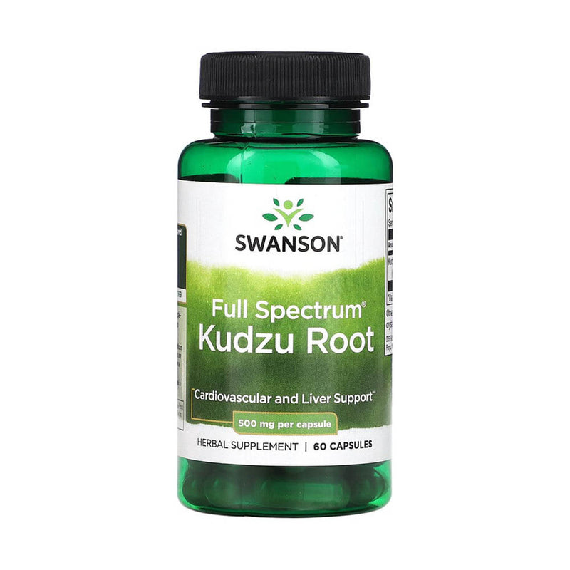 Încărcați imaginea în vizualizatorul Galerie, Kudzu Root Full Spectrum, 500mg, Swanson, 60 capsule SW1034
