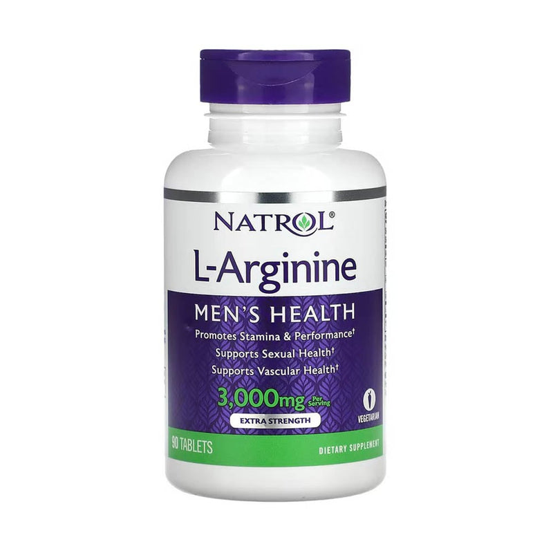 Încărcați imaginea în vizualizatorul Galerie, L-Arginine, 1000 mg, with B6, B9 si B12, Natrol, 90 tablete
