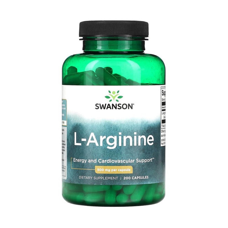Încărcați imaginea în vizualizatorul Galerie, L-Arginine, 500 mg, Swanson, 100 capsule SW852
