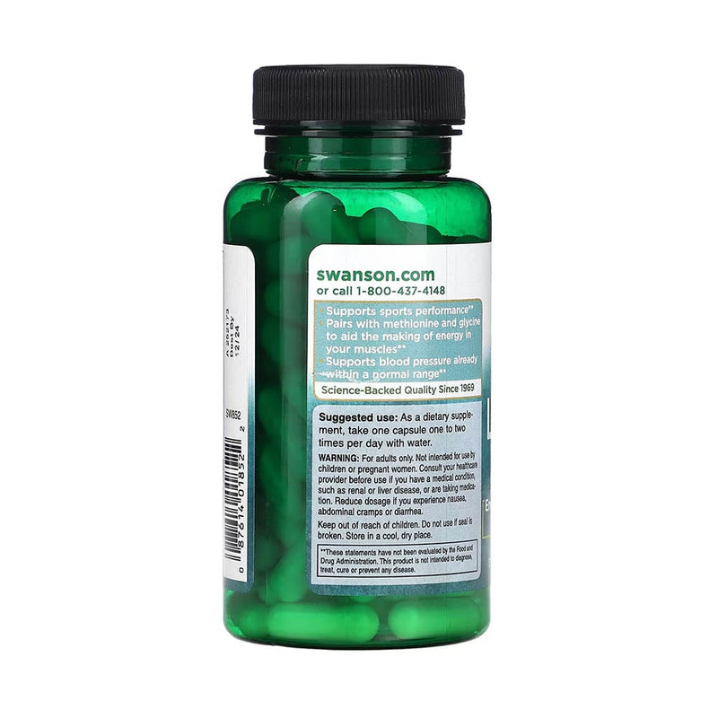Încărcați imaginea în vizualizatorul Galerie, L-Arginine, 500 mg, Swanson, 100 capsule SW852
