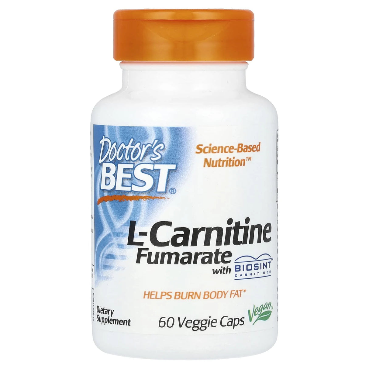 L-Carnitine Fumarate with Biosint, 855 mg, Doctor's Best, 60 capsule