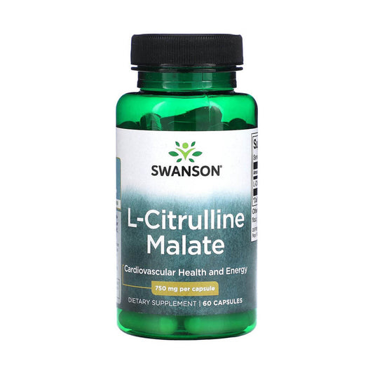 L-Citrulline Malate, 750 mg, Swanson, 60 capsule SW1591