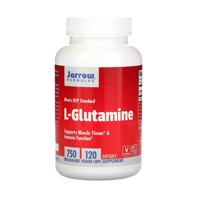L-Glutamine, 750 mg, Jarrow Formulas, 120 capsule