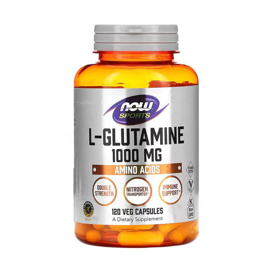 L-Glutamine, 1000 mg, Now Foods, 120 capsule